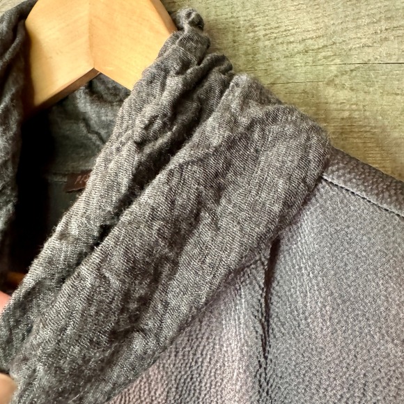 Peserico‎ Womens Tunic Top Size 46 US M Gray Sleeveless Wool Silk Italian Luxury - Picture 4 of 10